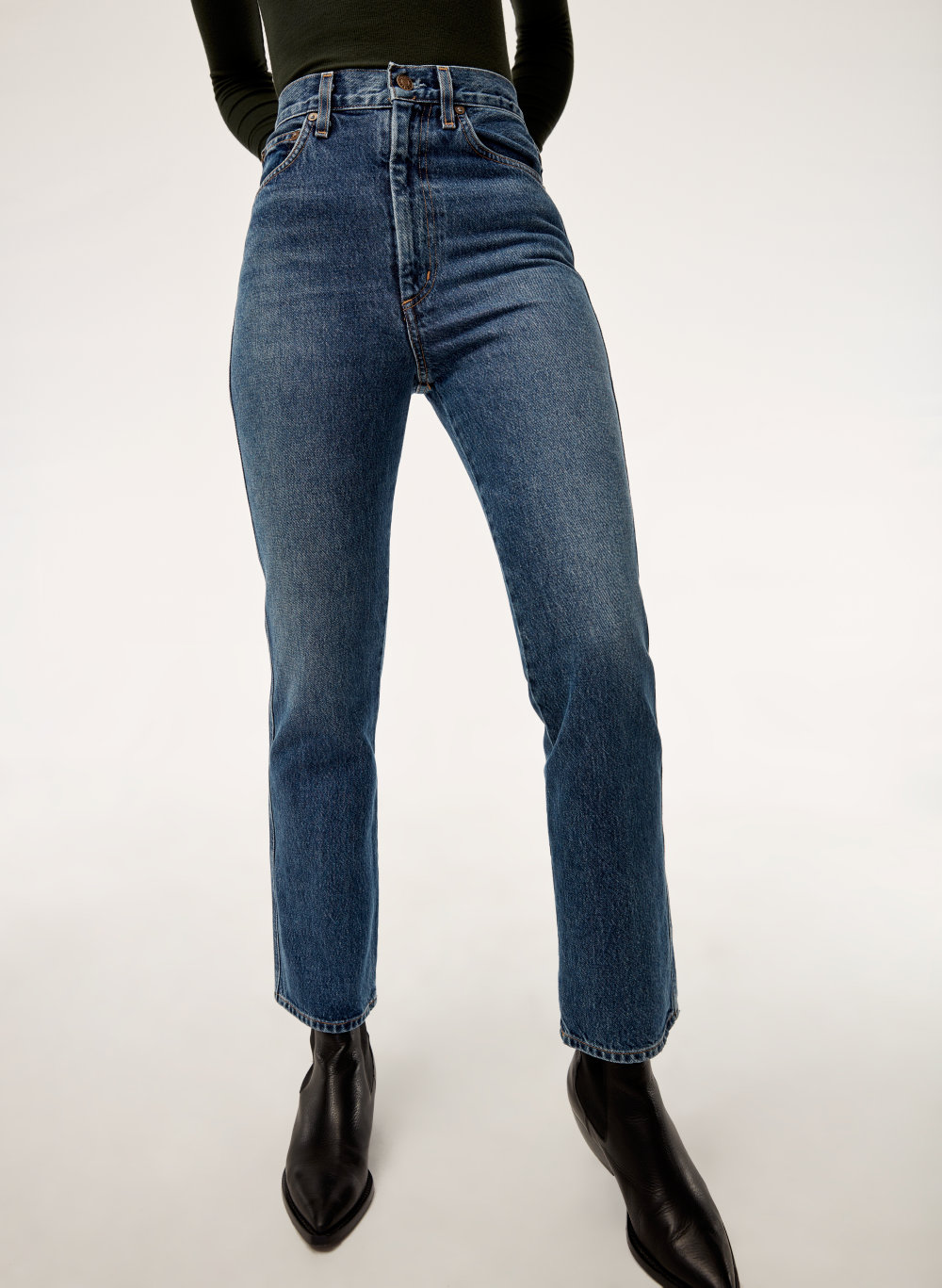 agolde pinch waist jeans placebo