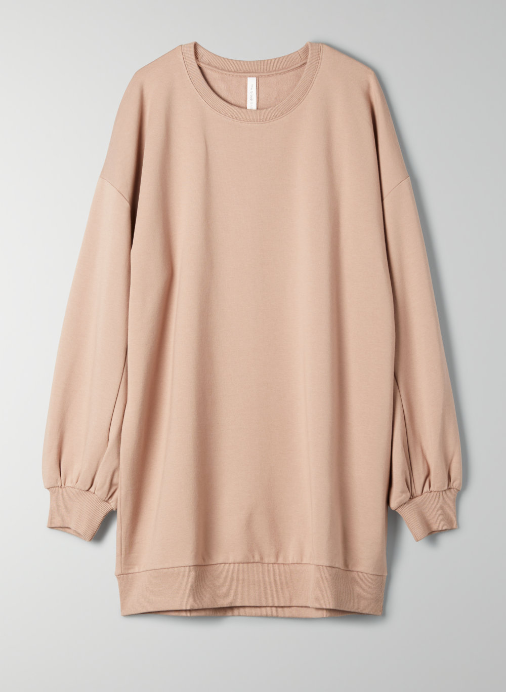 fleece sweater dress