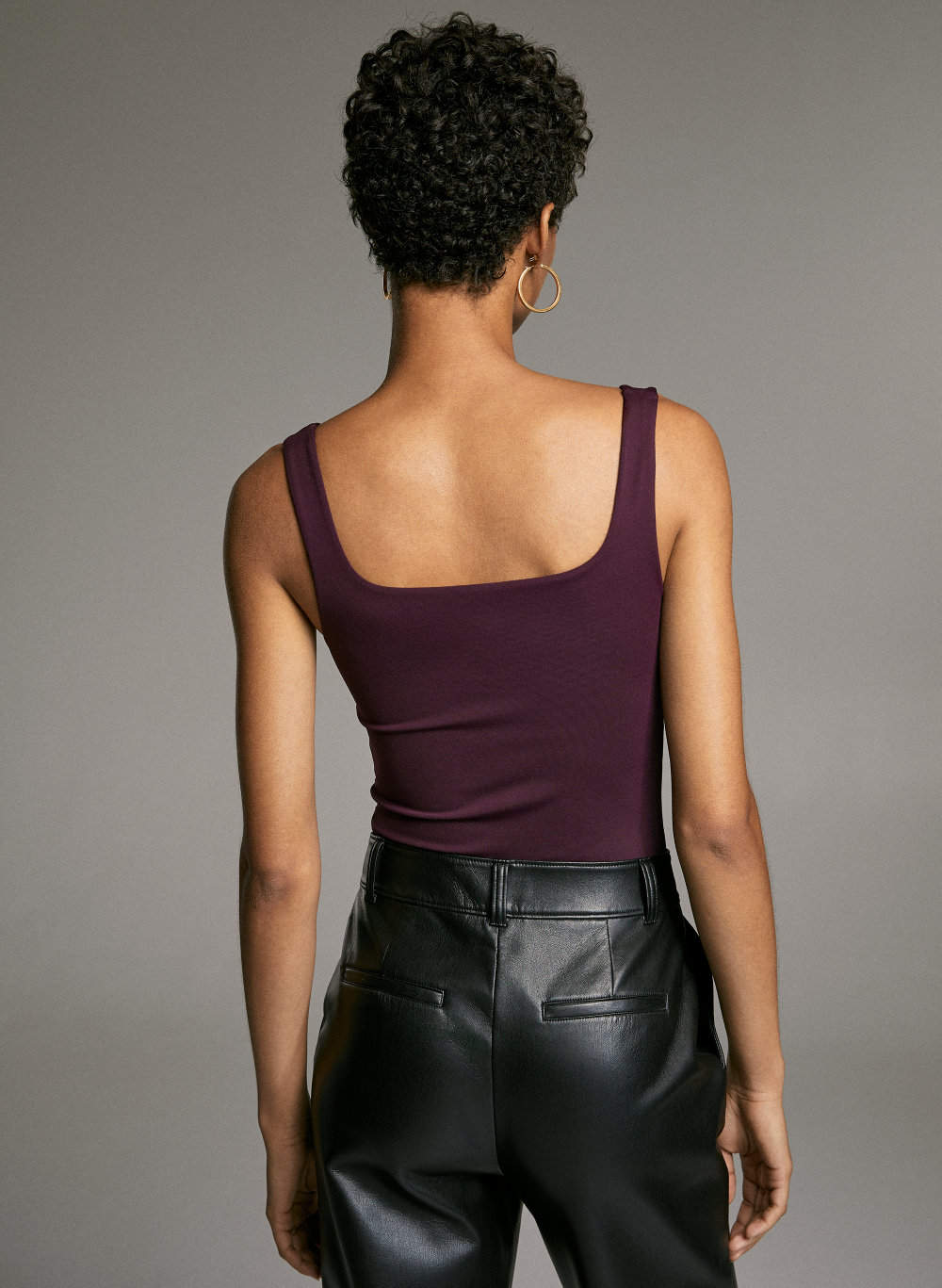 contour bodysuit square neck, thong bodysuit