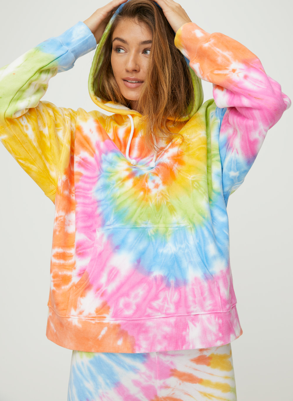 aritzia tie dye hoodie