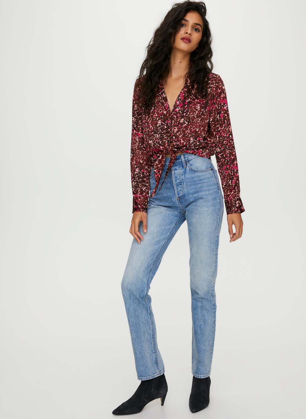 Wilfred TIE-FRONT BLOUSE | Aritzia US