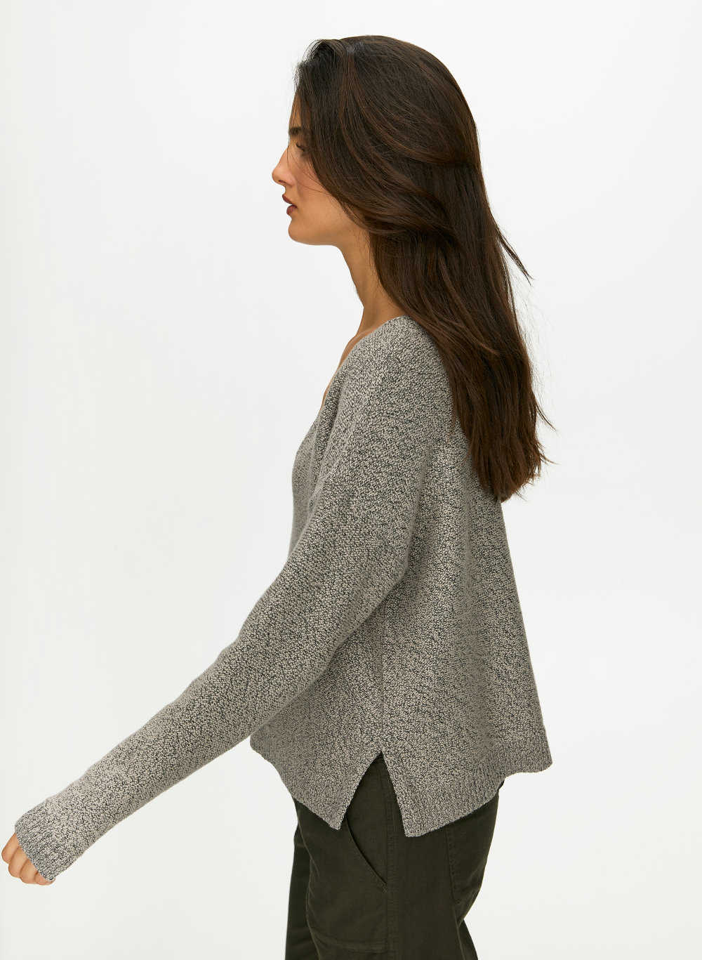 aritzia community cardigan