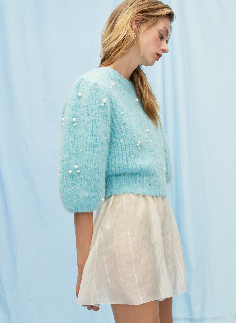 pearl cardigan aritzia