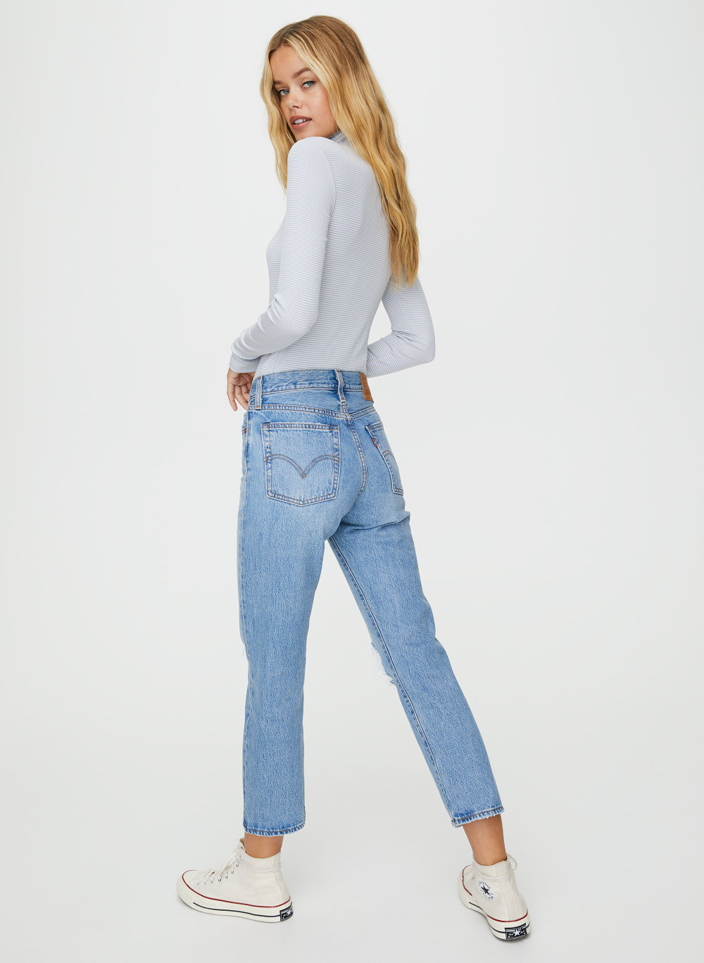 levi's the wedgie straight jeans