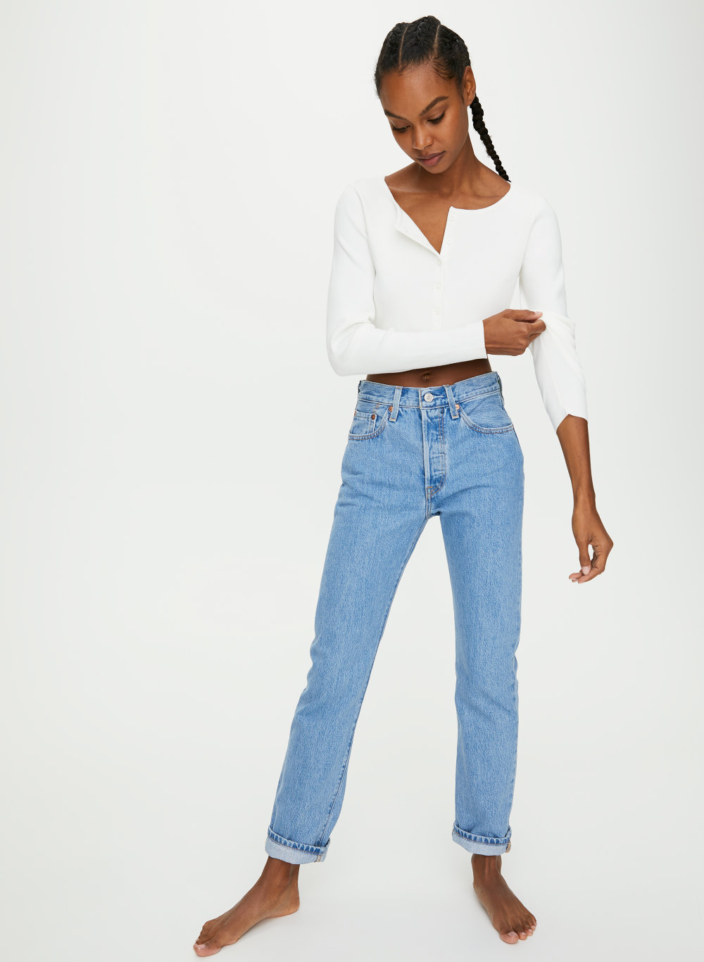 levi's straight jeans 501