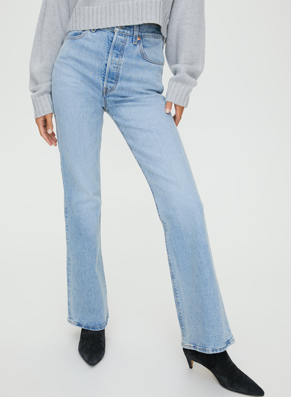 levi's flare jeans