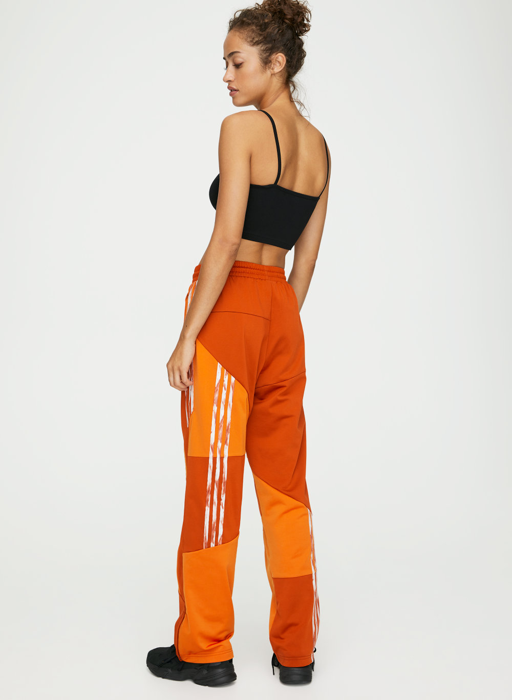 Buy > adidas firebird track pants orange > in stock