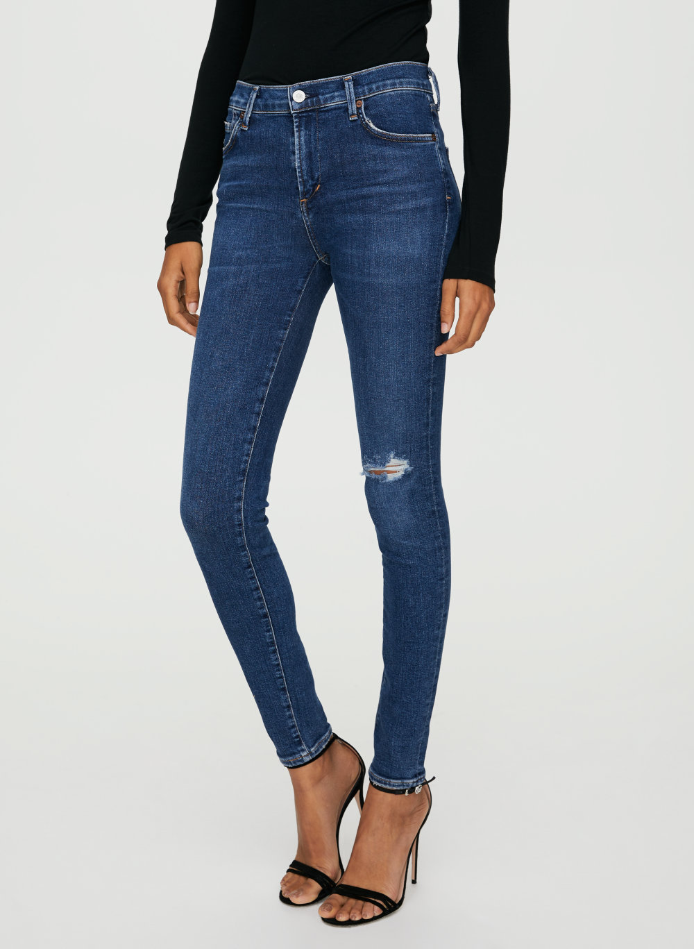 Buy > citizens of humanity rocket high rise skinny sale > in stock