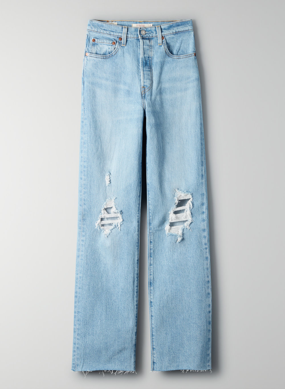 levi's ribcage full length jeans