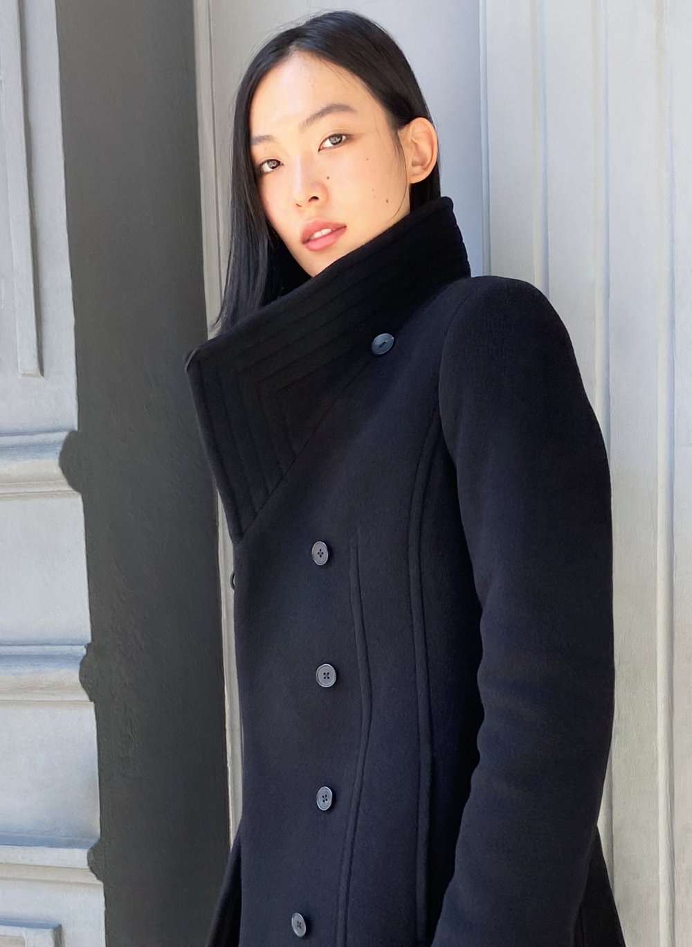 aritzia peacoat