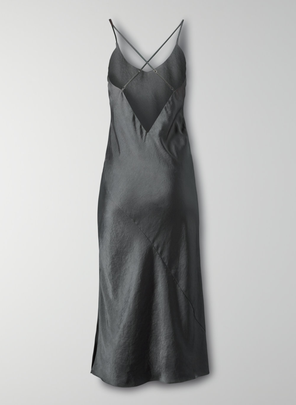 aritzia silk dress