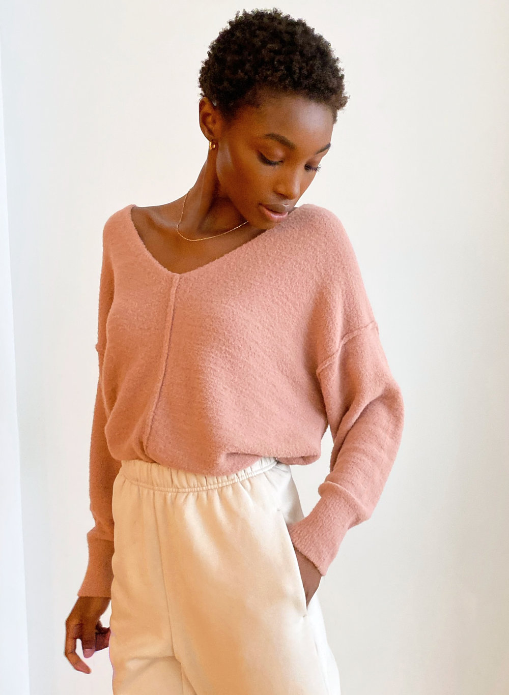 wilfred free v neck sweater