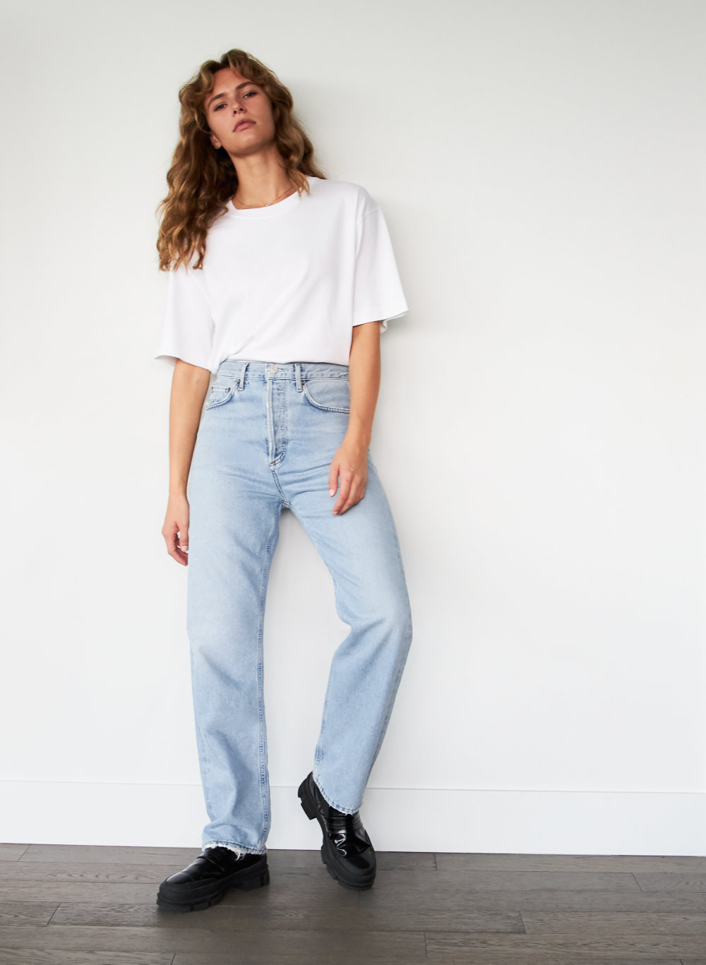 agolde 90s high rise loose fit