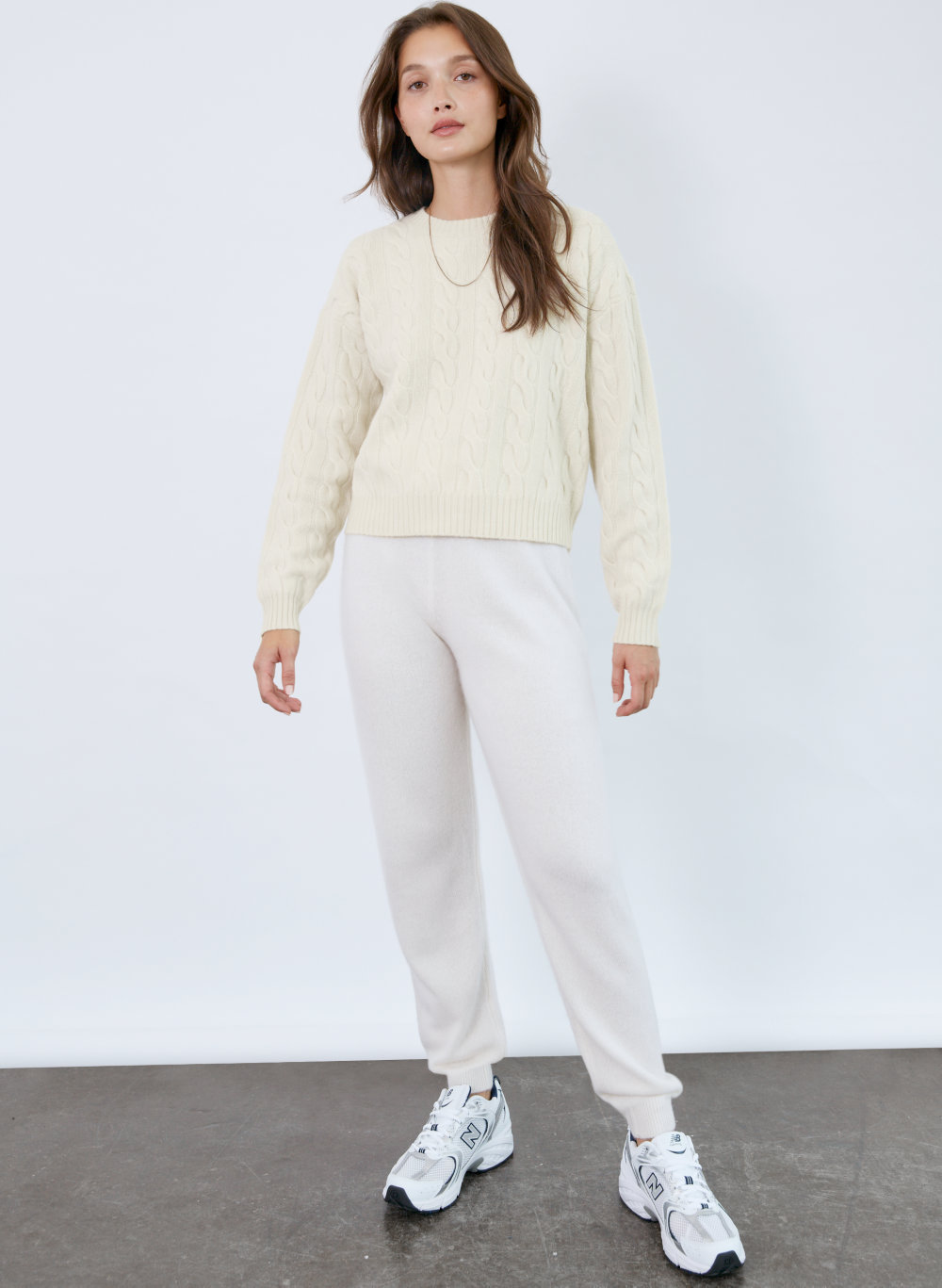 aritzia white sweater