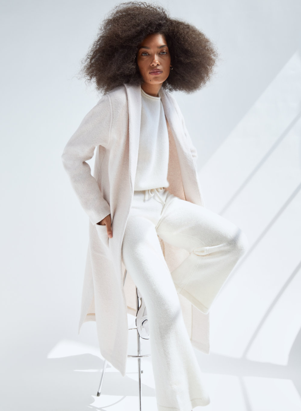 aritzia sweater coat