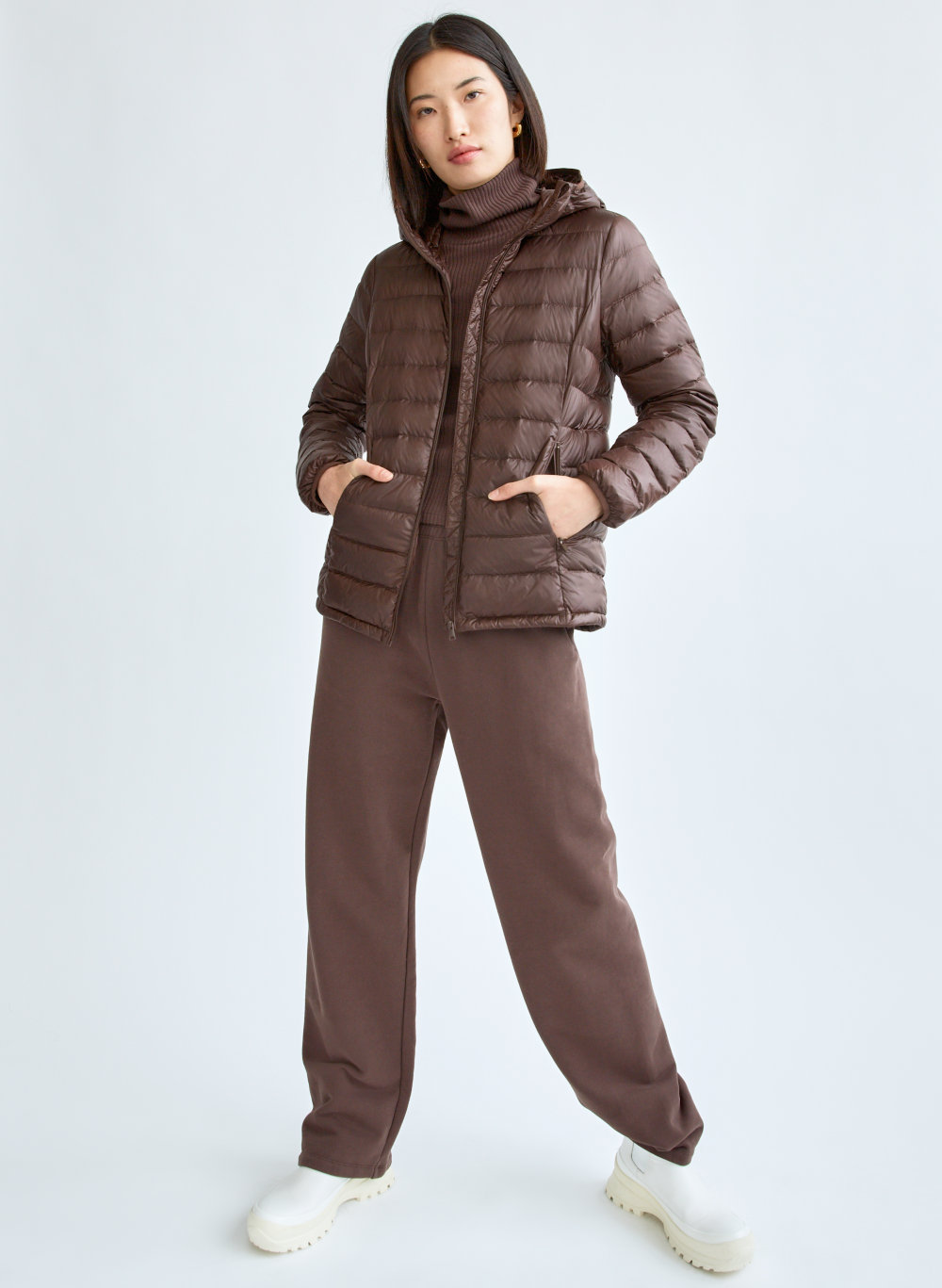 aritzia packable puffer