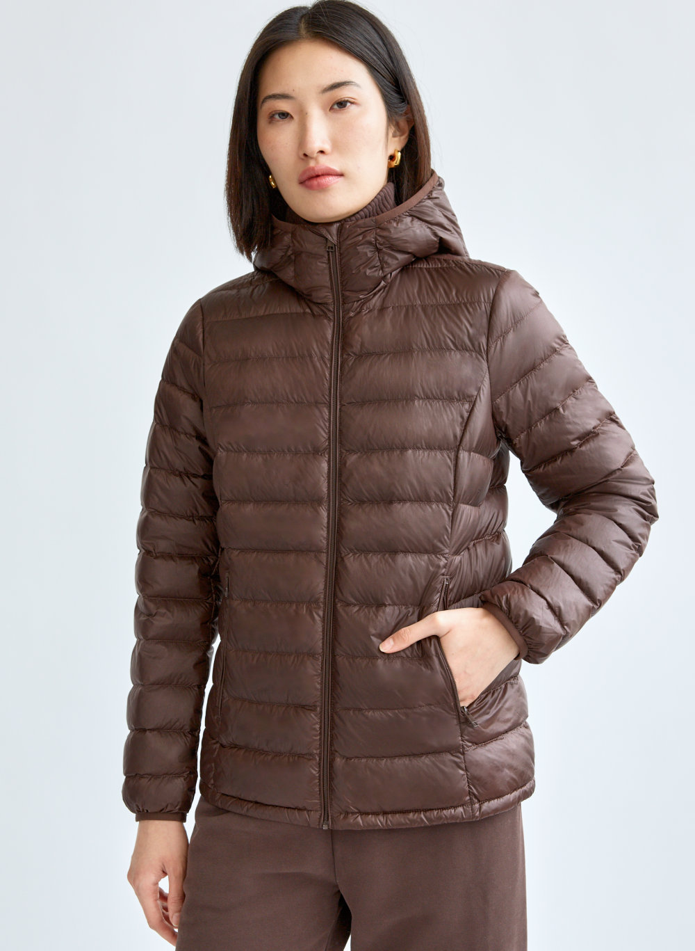 aritzia packable puffer