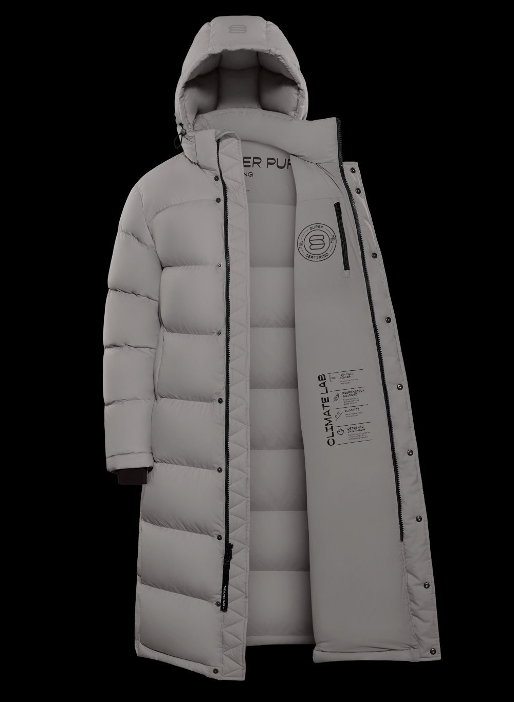 aritzia long puffer