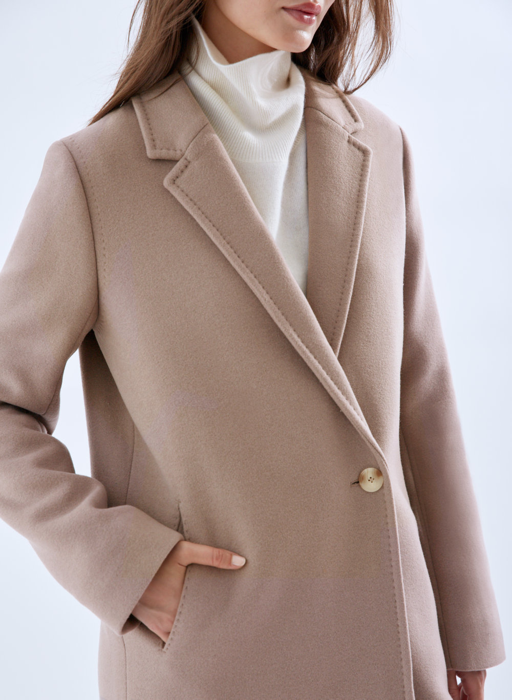 aritzia wool coat