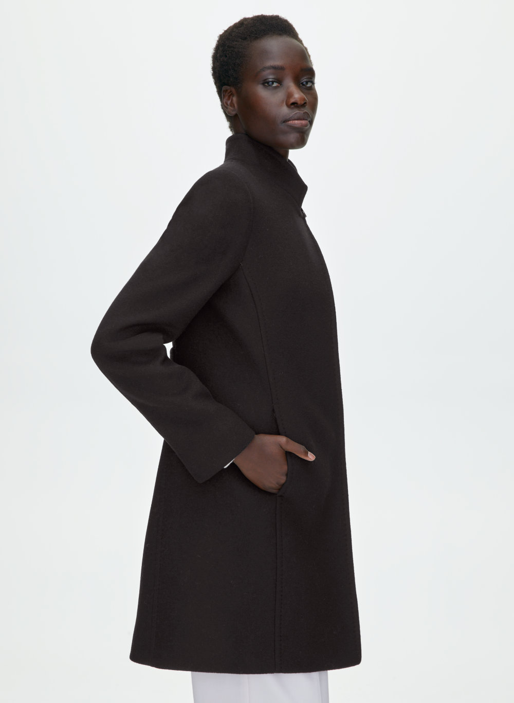 aritzia babaton wool coat