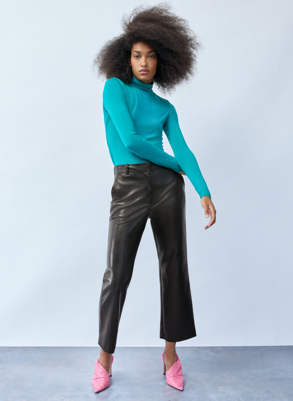 aritzia leather pants