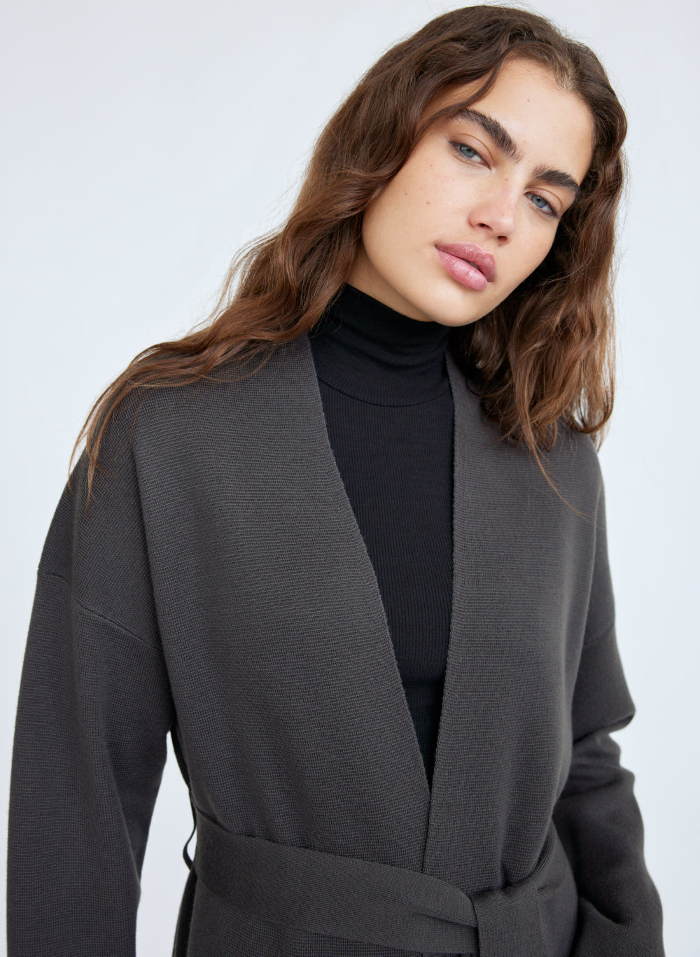 aritzia wool cardigan