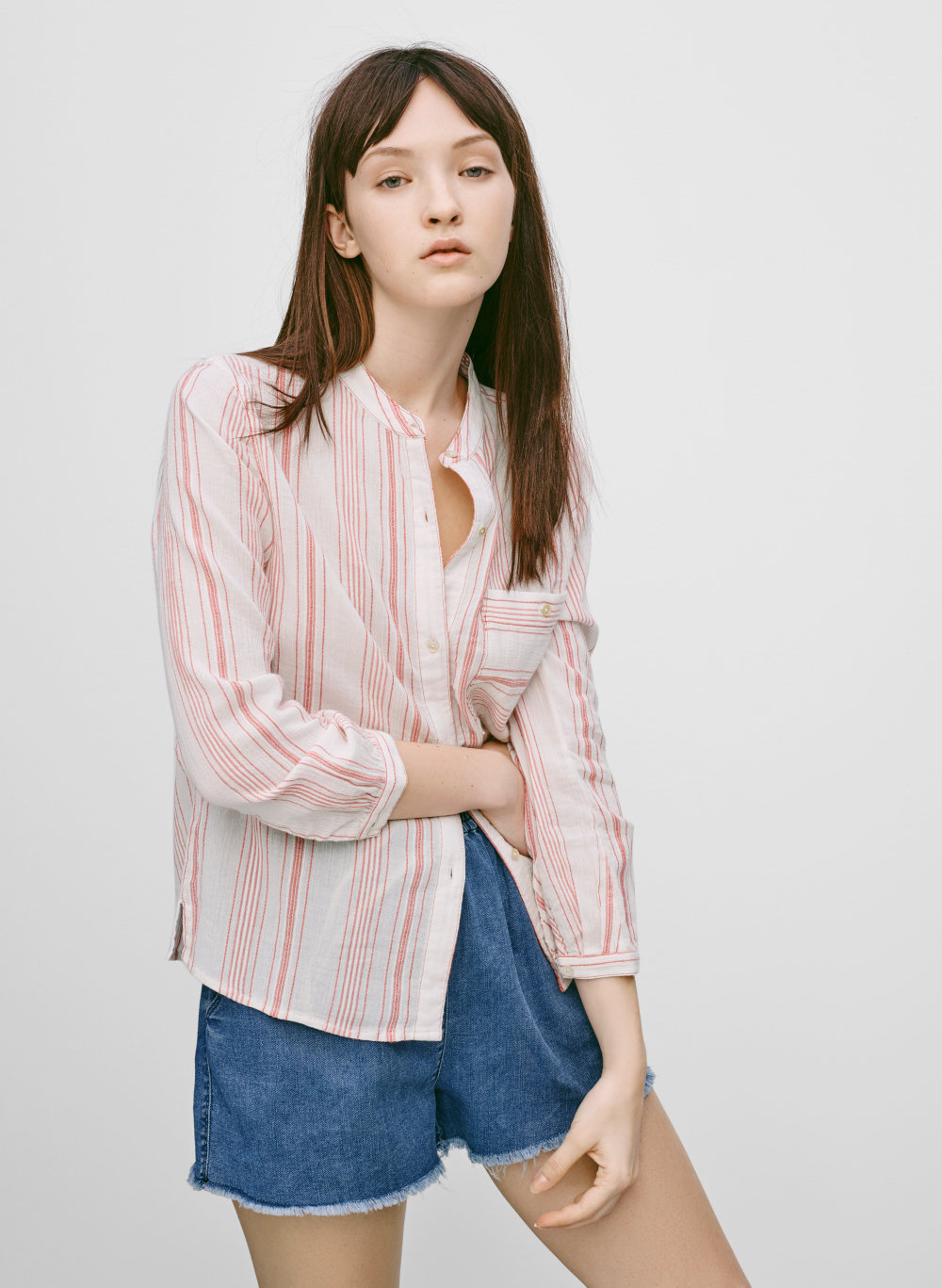 aritzia pelli blouse