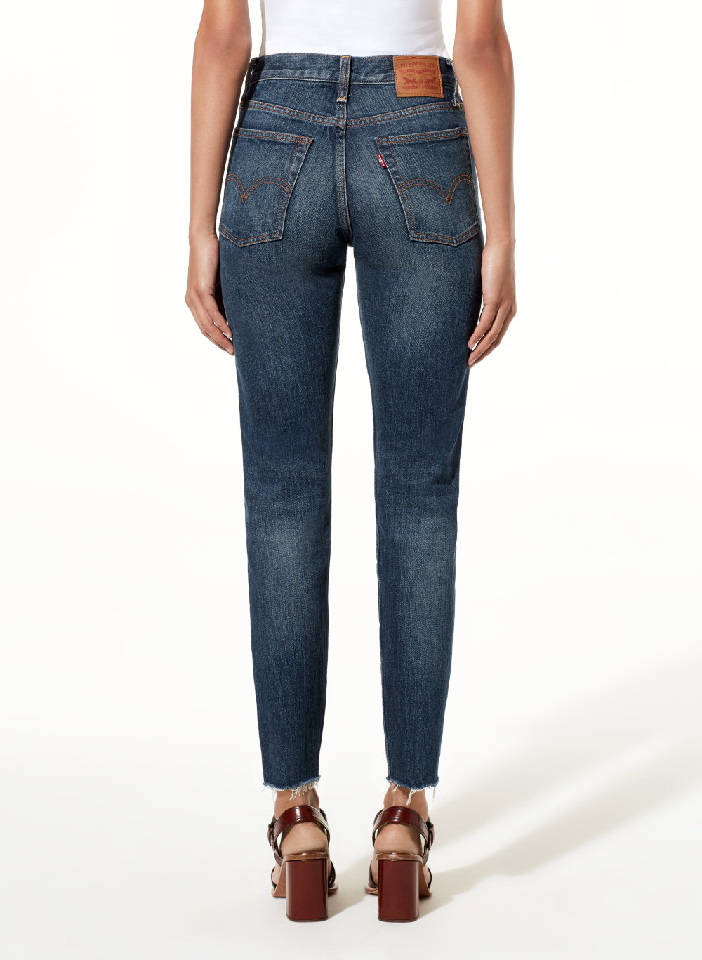 levis wedgie jeans aritzia