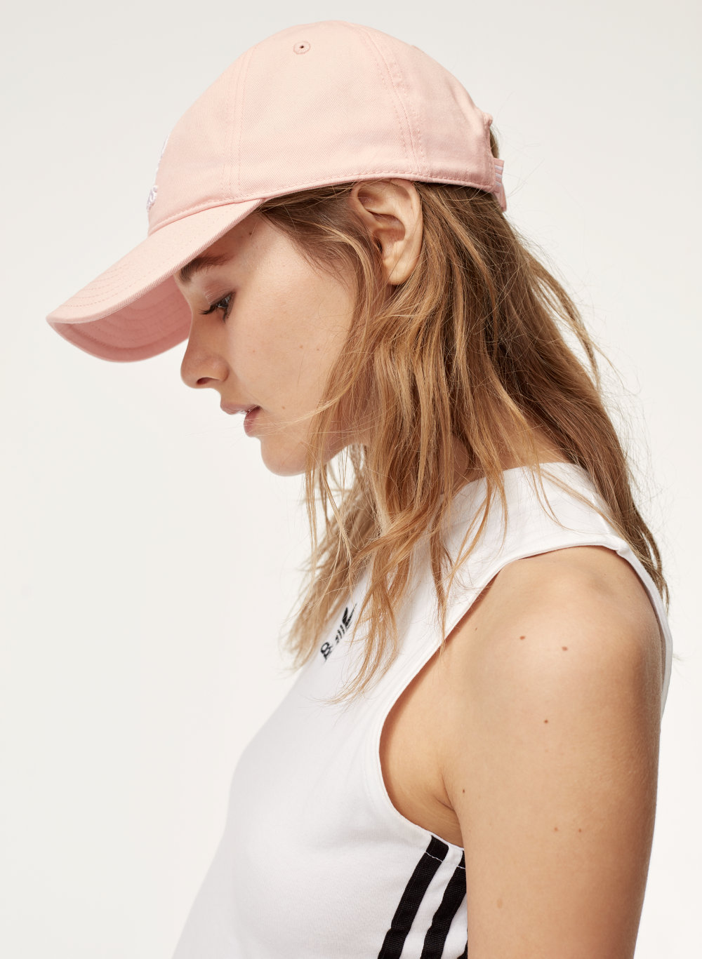 pink adidas baseball cap