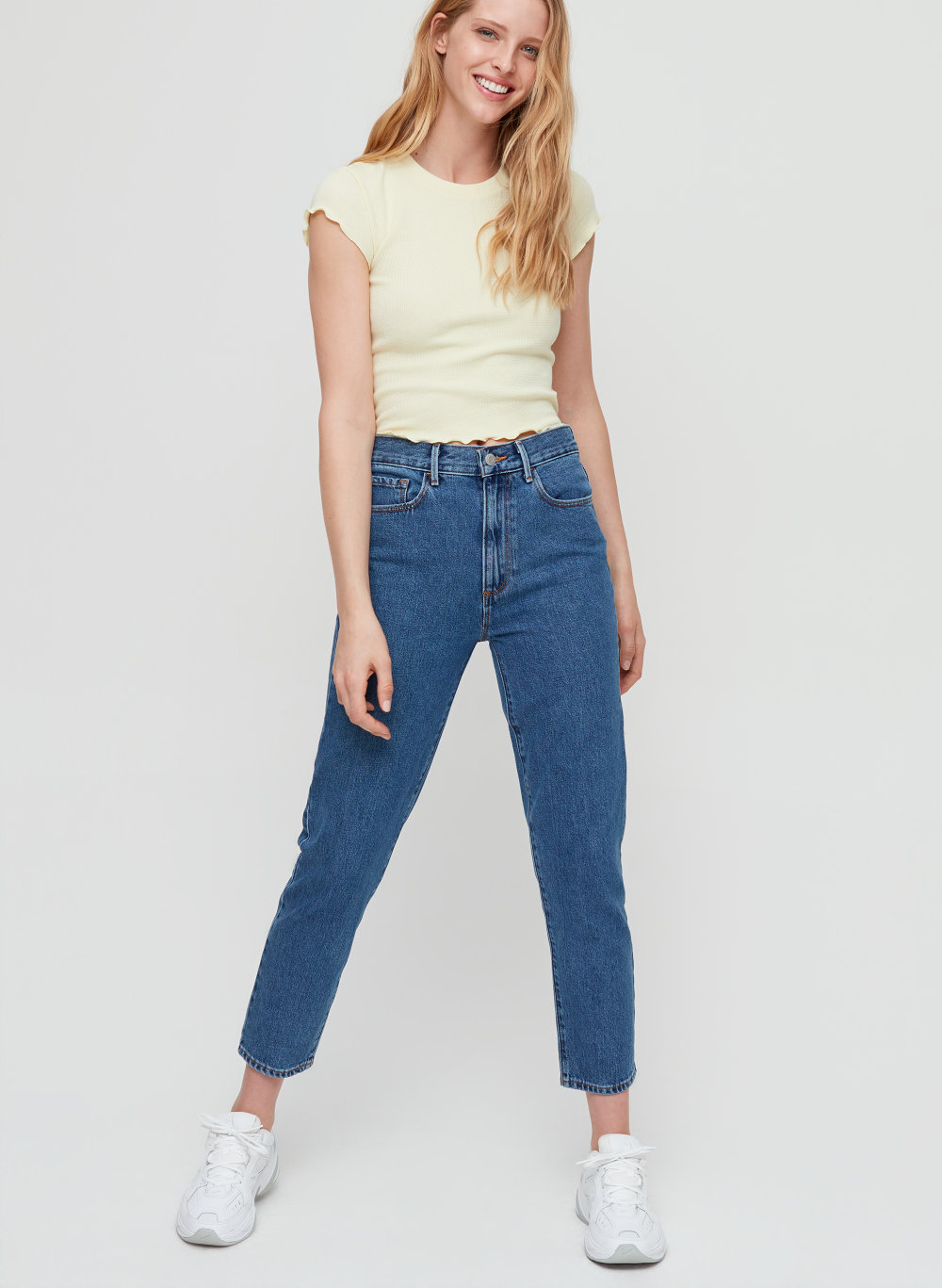 best high waisted mom jeans