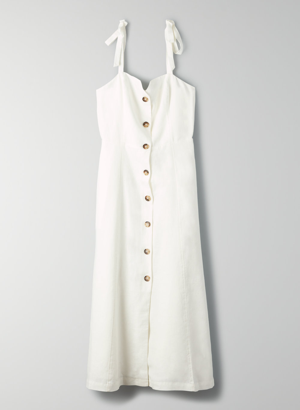 aritzia linen dress