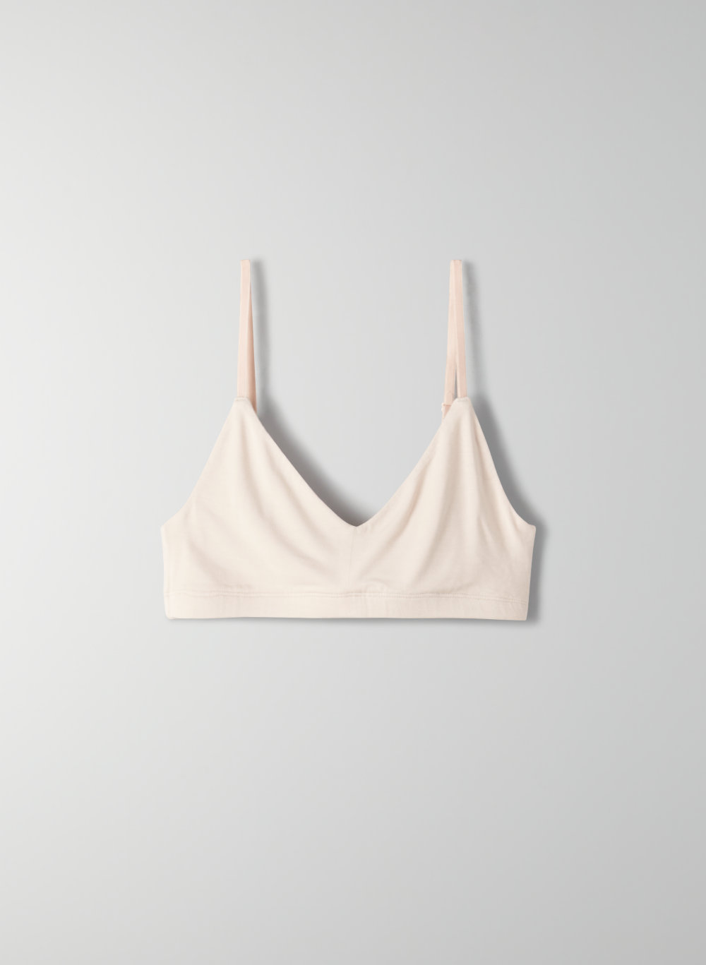 white bra top