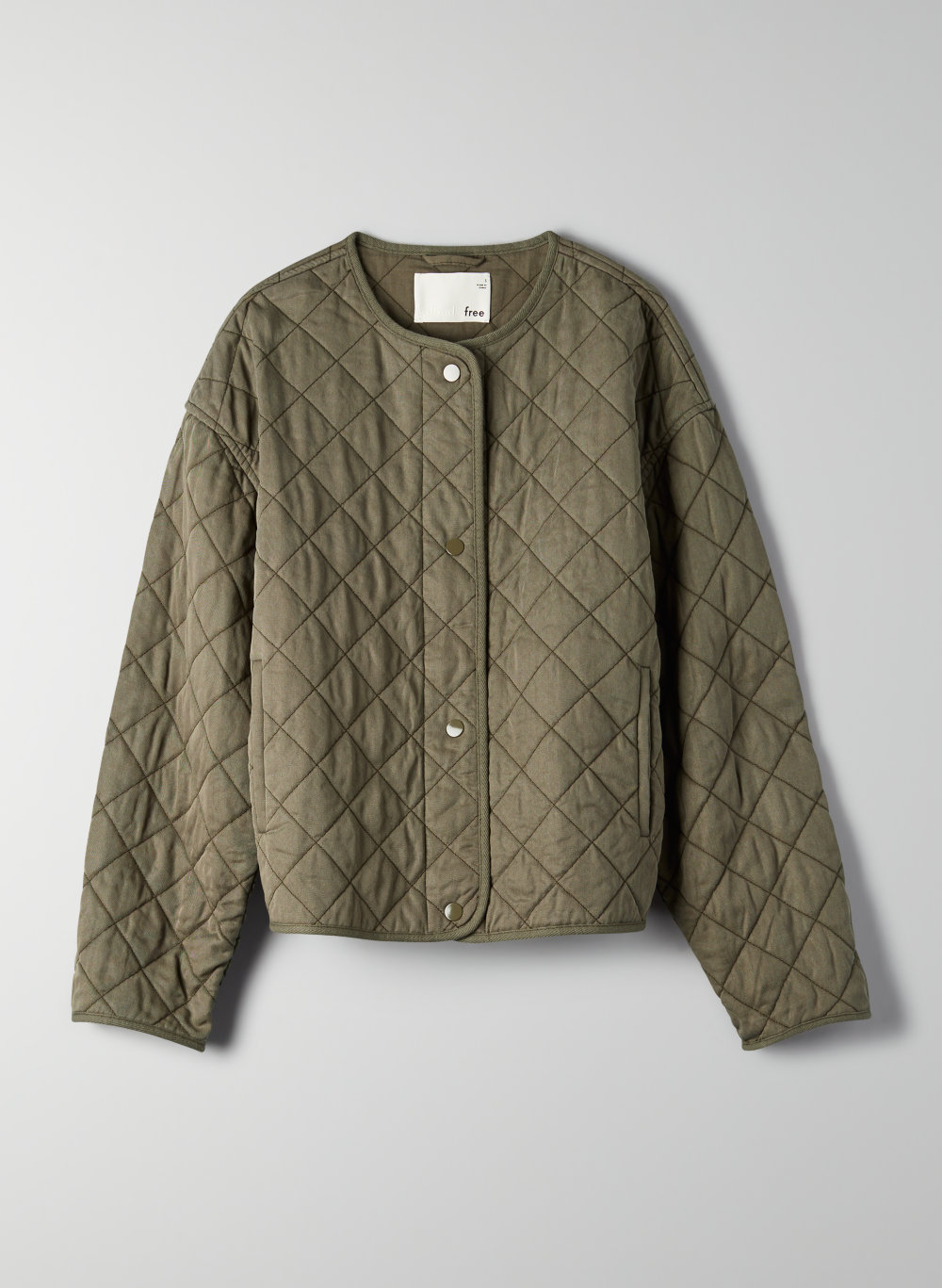 Wilfred Free QUILTED BOMBER JACKET | Aritzia US