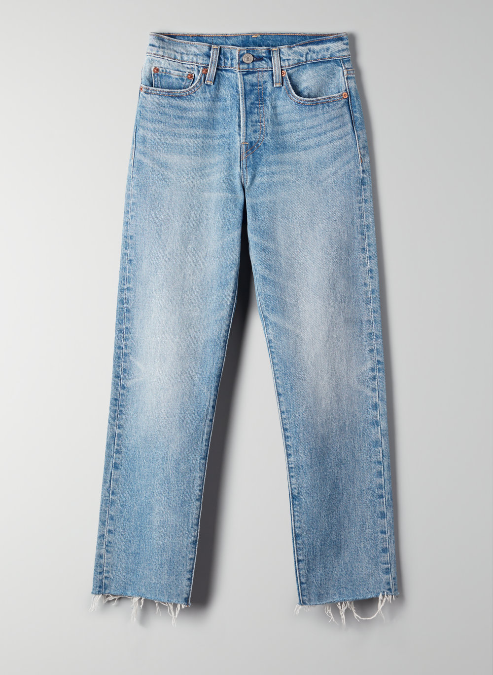 levi's wedgie straight jeans rough tide