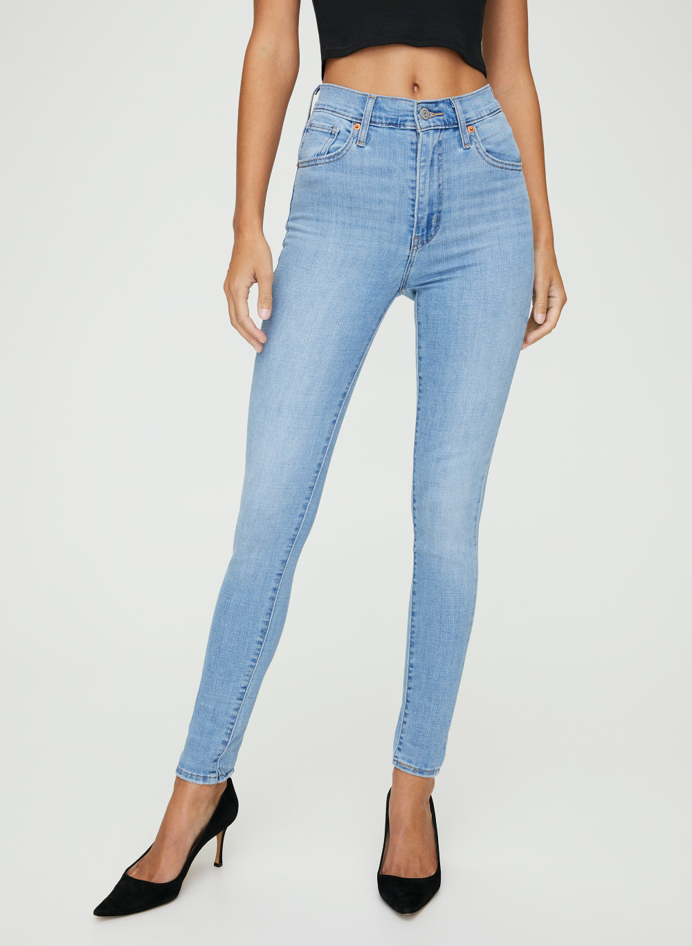 levis jeans skinny high waist