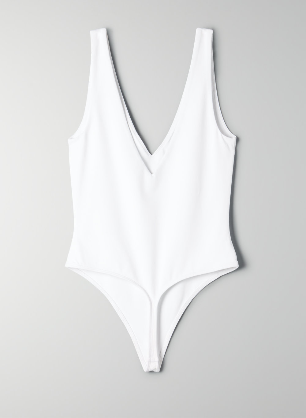 Babaton CONTOUR V-NECK BODYSUIT | Aritzia CA