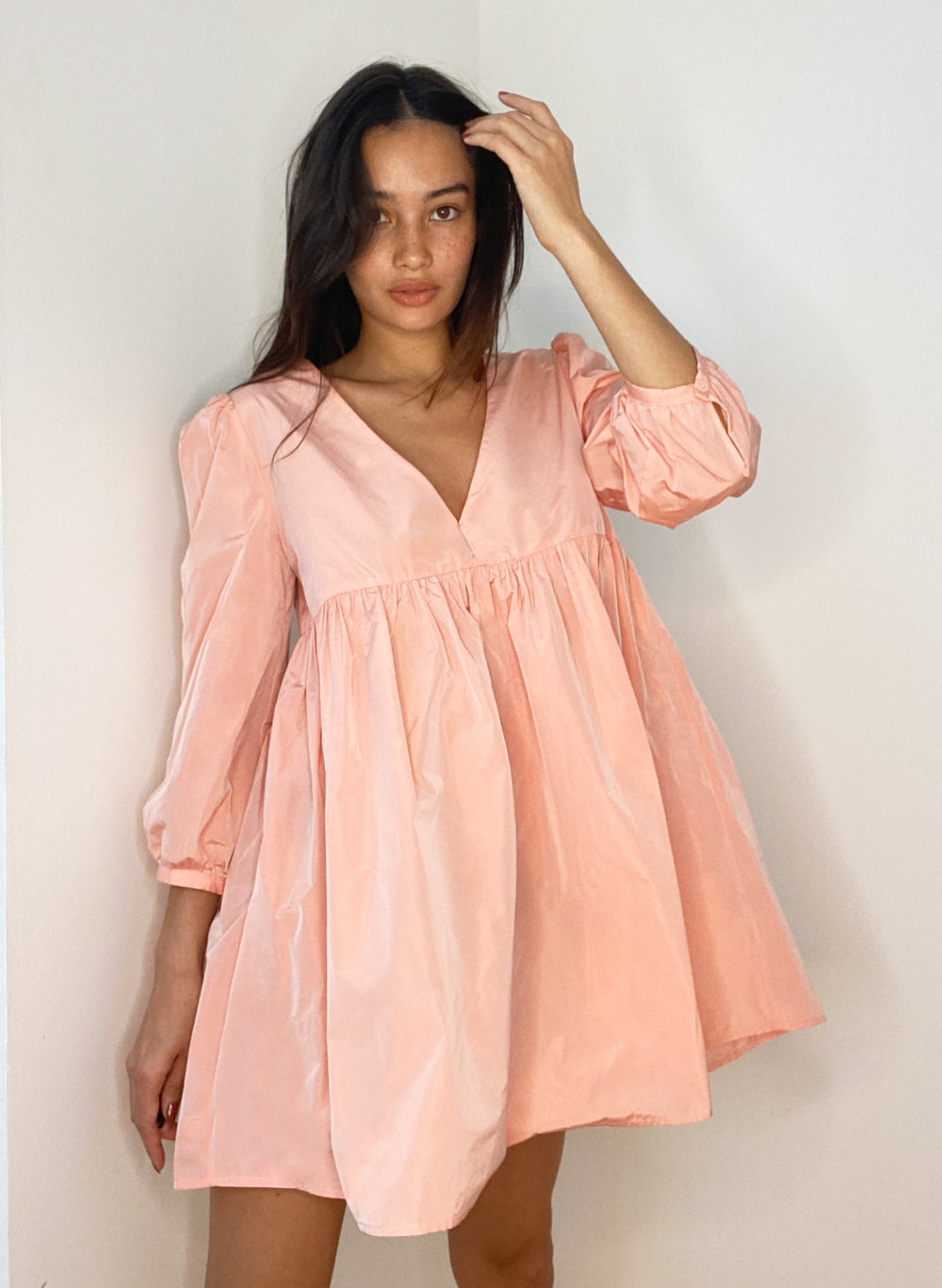 pink dress aritzia