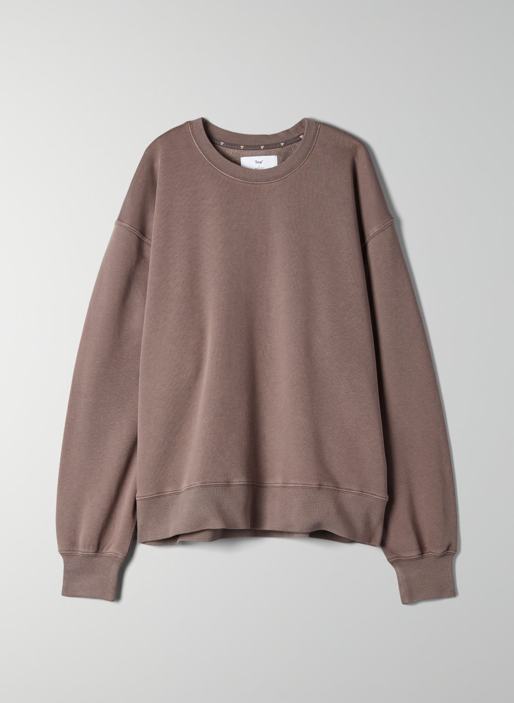 oversize crewneck sweatshirt