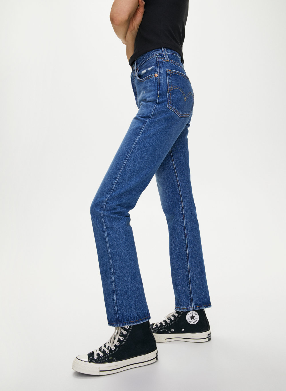 levi black straight leg jeans