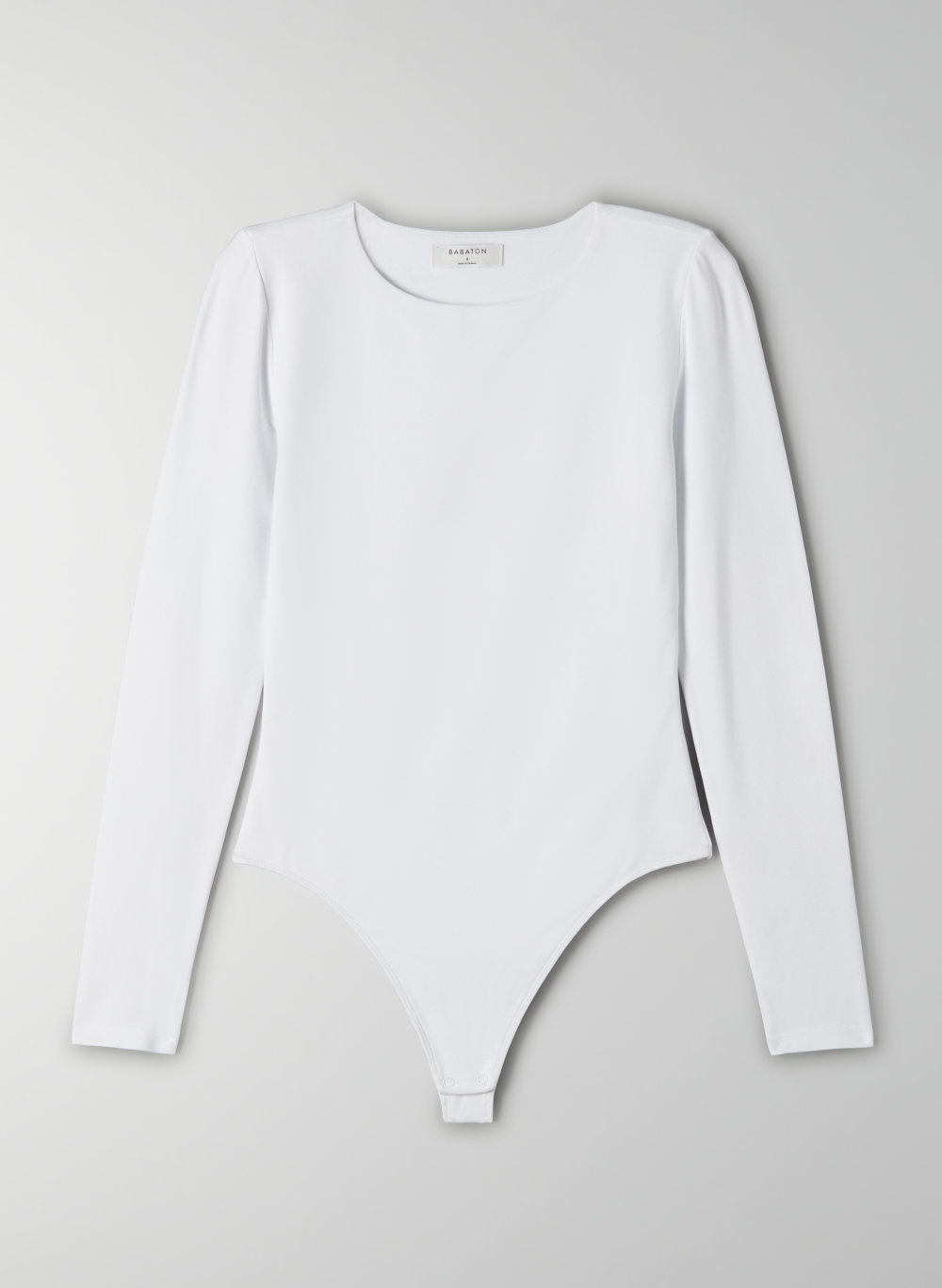 Babaton CONTOUR CREWNECK LONGSLEEVE BODYSUIT Aritzia CA