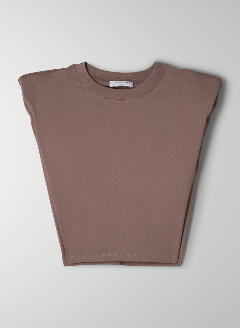 aritzia shoulder pad t shirt