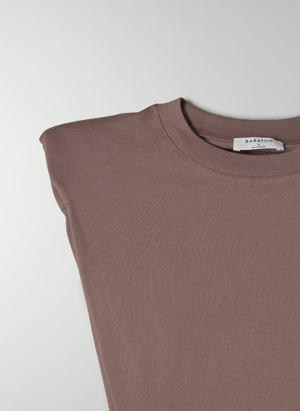 aritzia shoulder pad t shirt