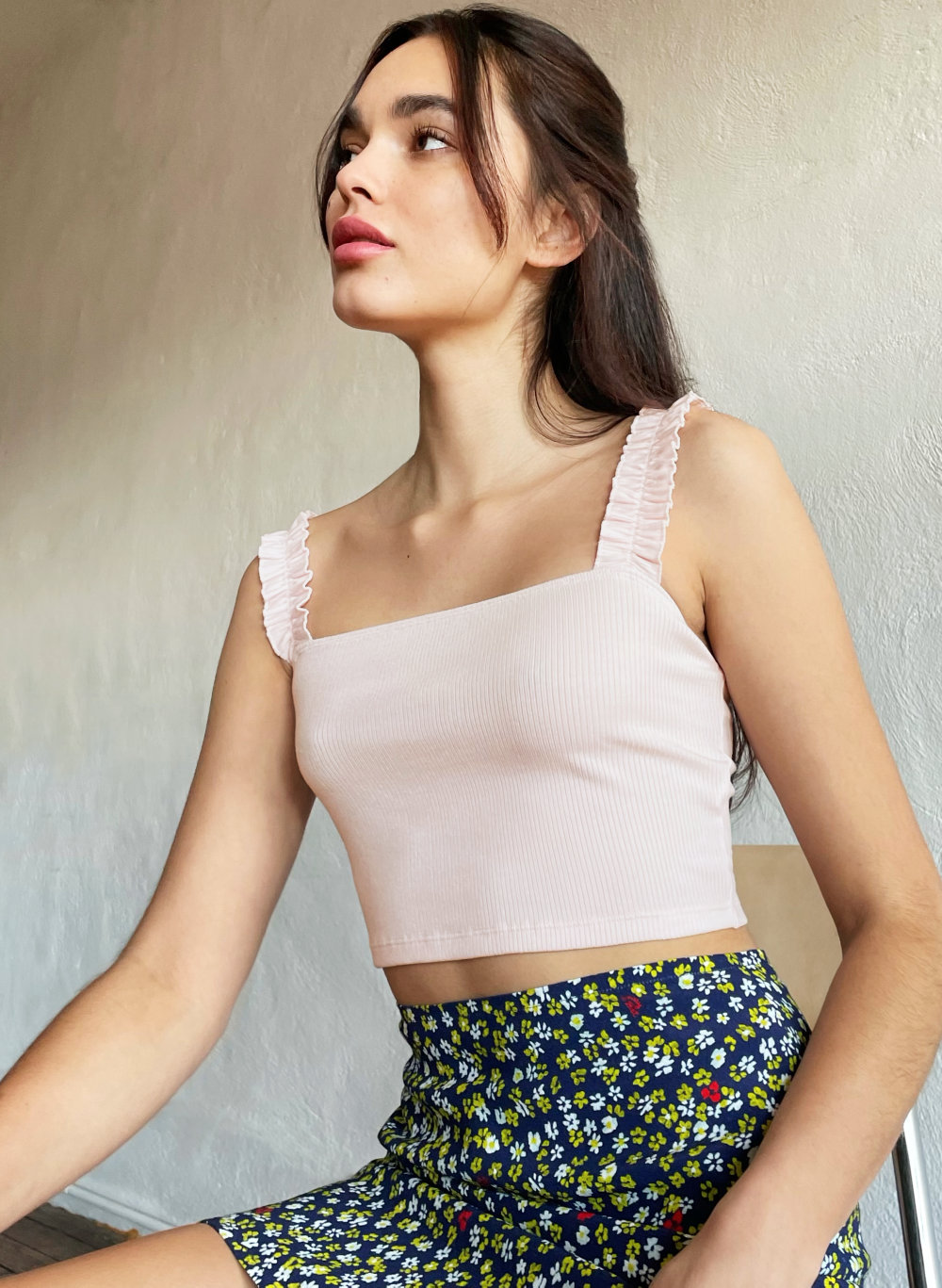 fancy midi top