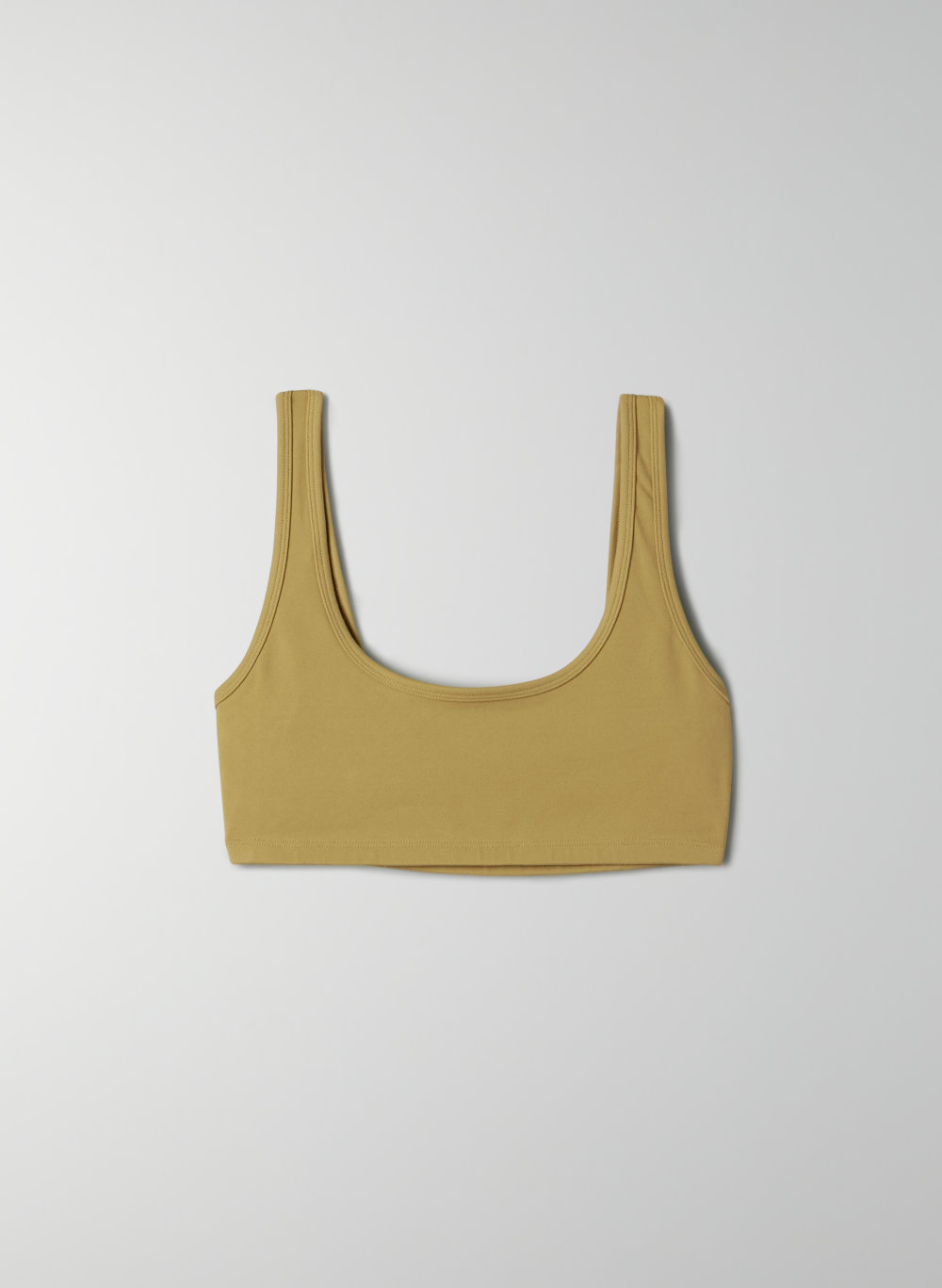 yellow bra top