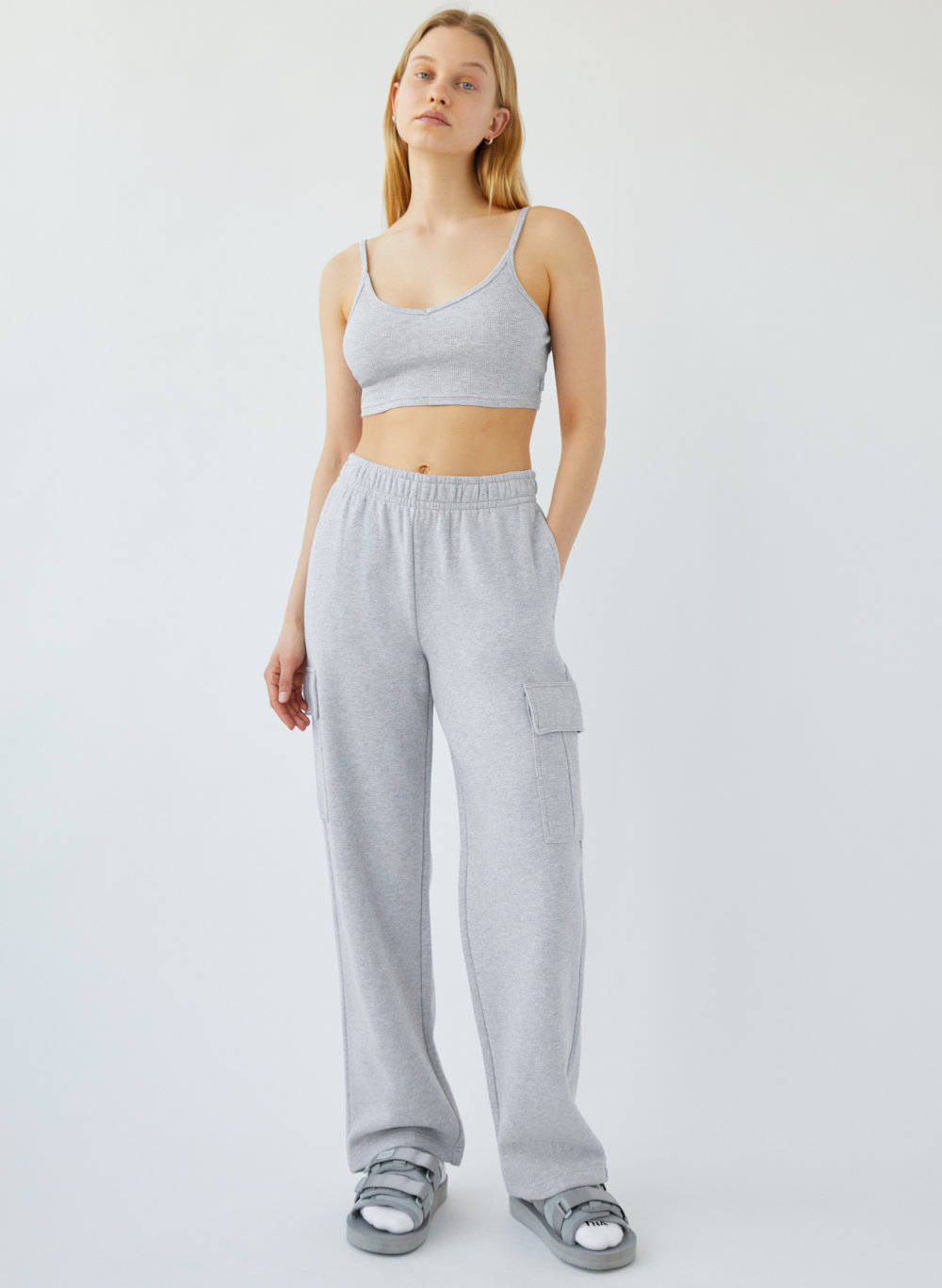 aritzia wide leg sweats