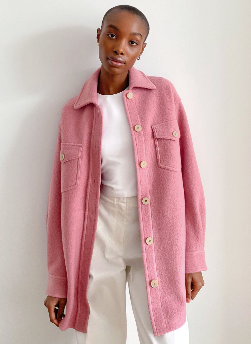 Wilfred Free THE GANNA SHIRT JACKET Aritzia CA