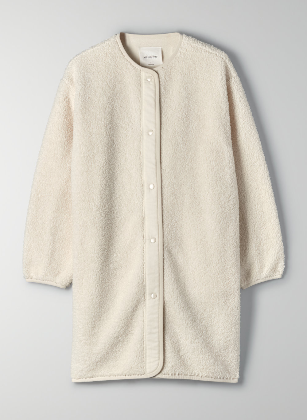 long jacket sweater