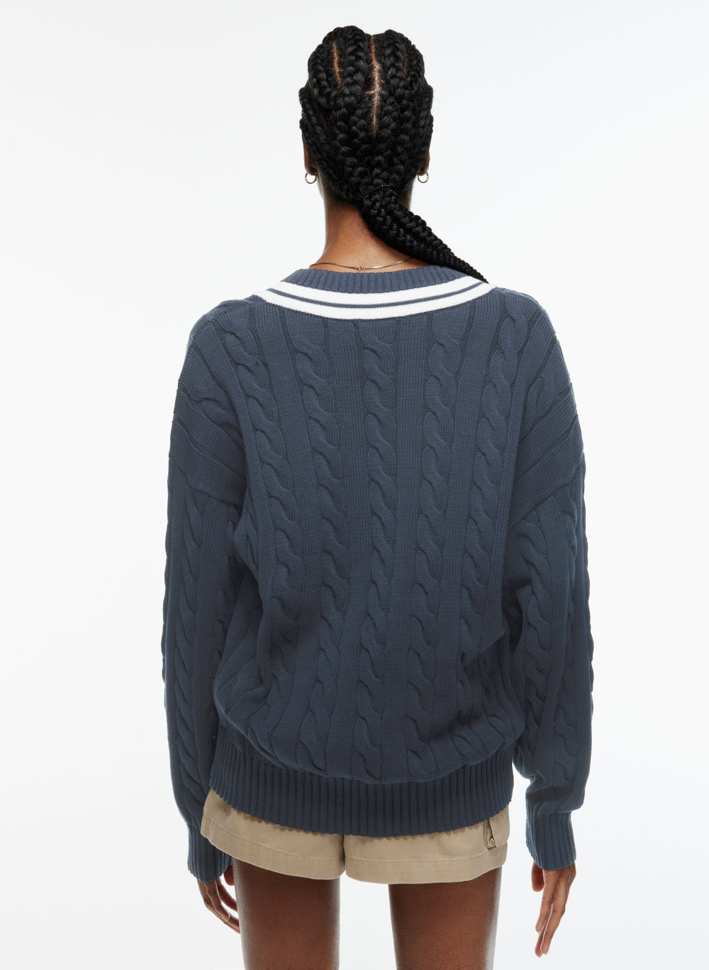 aritzia white sweater