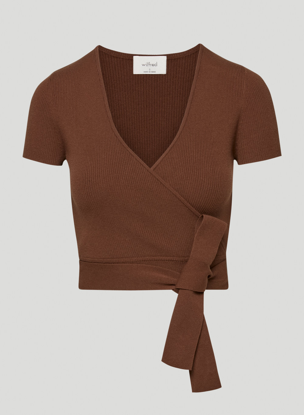 tie up sweater