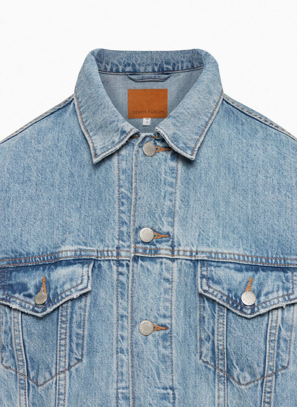 aritzia long denim jacket